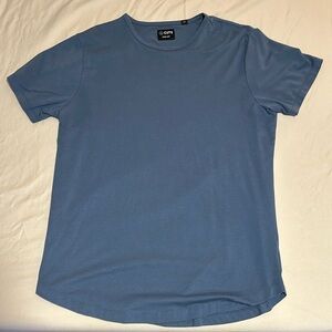 Cuts Clothing Curve Hem T Shirt